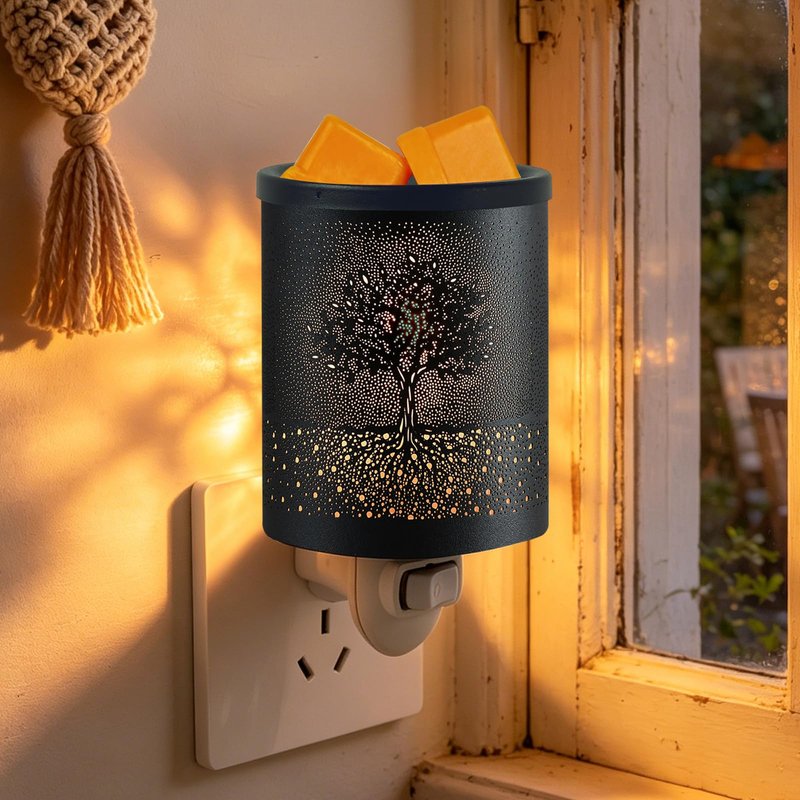 kaakuuki Large Tree Plug in Wax Warmer Candle Wax Warmer for Scented Wax melt Warmer Plug in Wax melt Warmer Wax Burner Electric Wax Melter Candle Warmer as Home Decor Gifts for Women