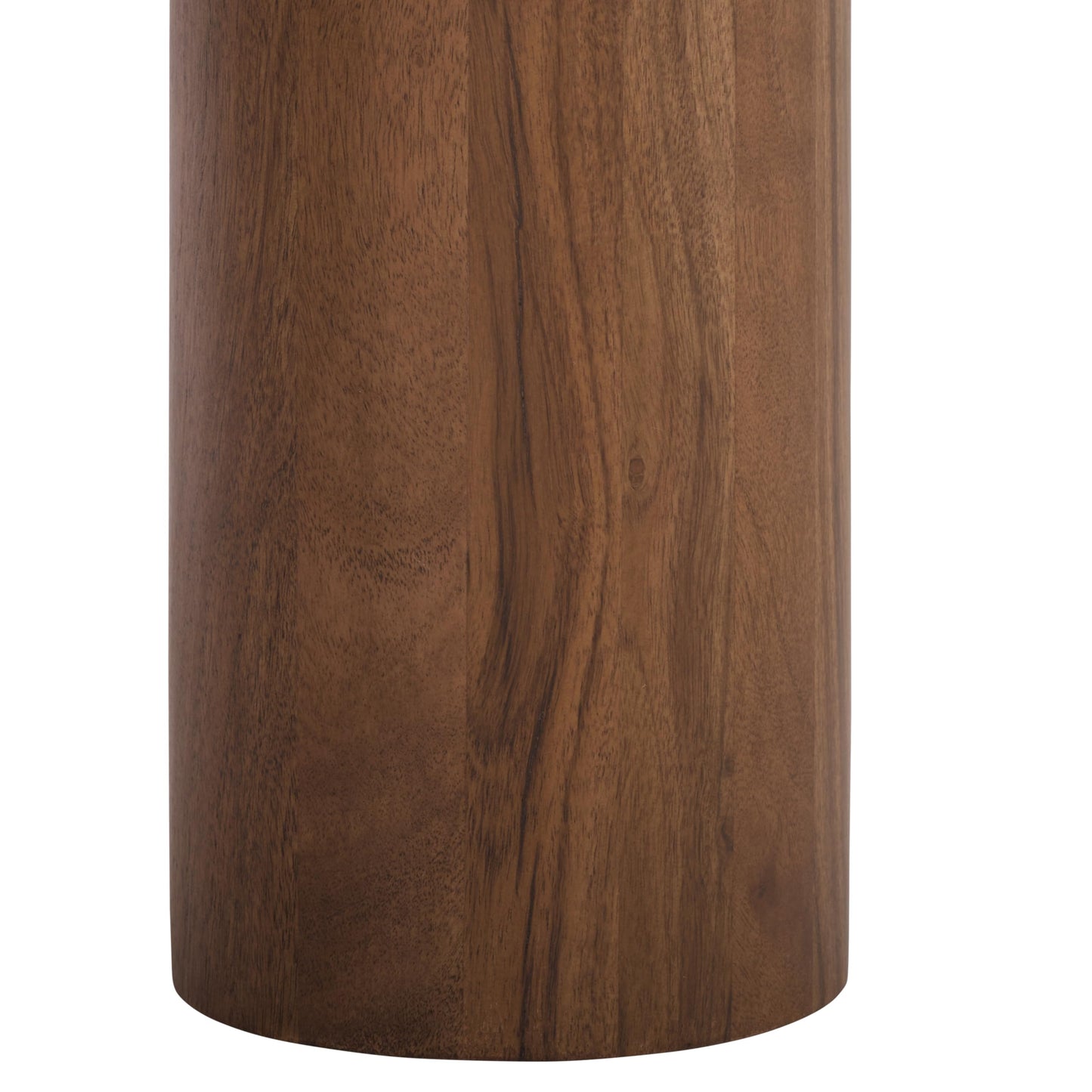 SAFAVIEH Couture Collection - Trescott Solid Wood Square Coffee Table with Chunky Cylinder Legs, Modern Accent Cocktail Table (SFV9763A)