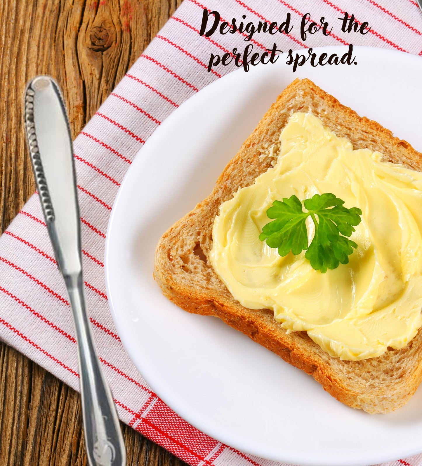 Simple preading Stainless Steel Butter Spreader knife, Butter Knife - 3 in 1 Kitchen Gadgets (4)