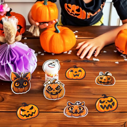 Thanksgiving Stickers for Kids,1000pcs Thanksgiving Character Stickers with 16 Patterns of Pumpkin, Use for Decorating Party, Envelope Seals Label and Candy Bags Sealing