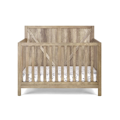 Suite Bebe Barnside 4-in-1 Convertible Baby Crib in Vintage Chestnut