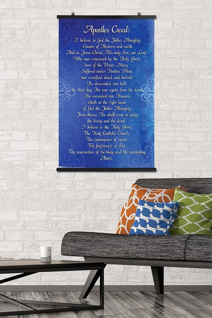 Trends International The Apostle's Creed Wall Poster, 22.375" x 34", Premium Poster & Clip Bundle
