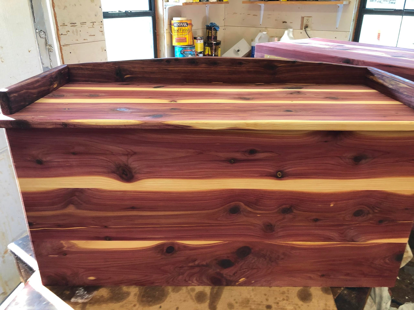 cedar chest, hope and keepsake storage, cabin and bedroom furniture, storage trunk, wooden cedar chest, real wood furniture
