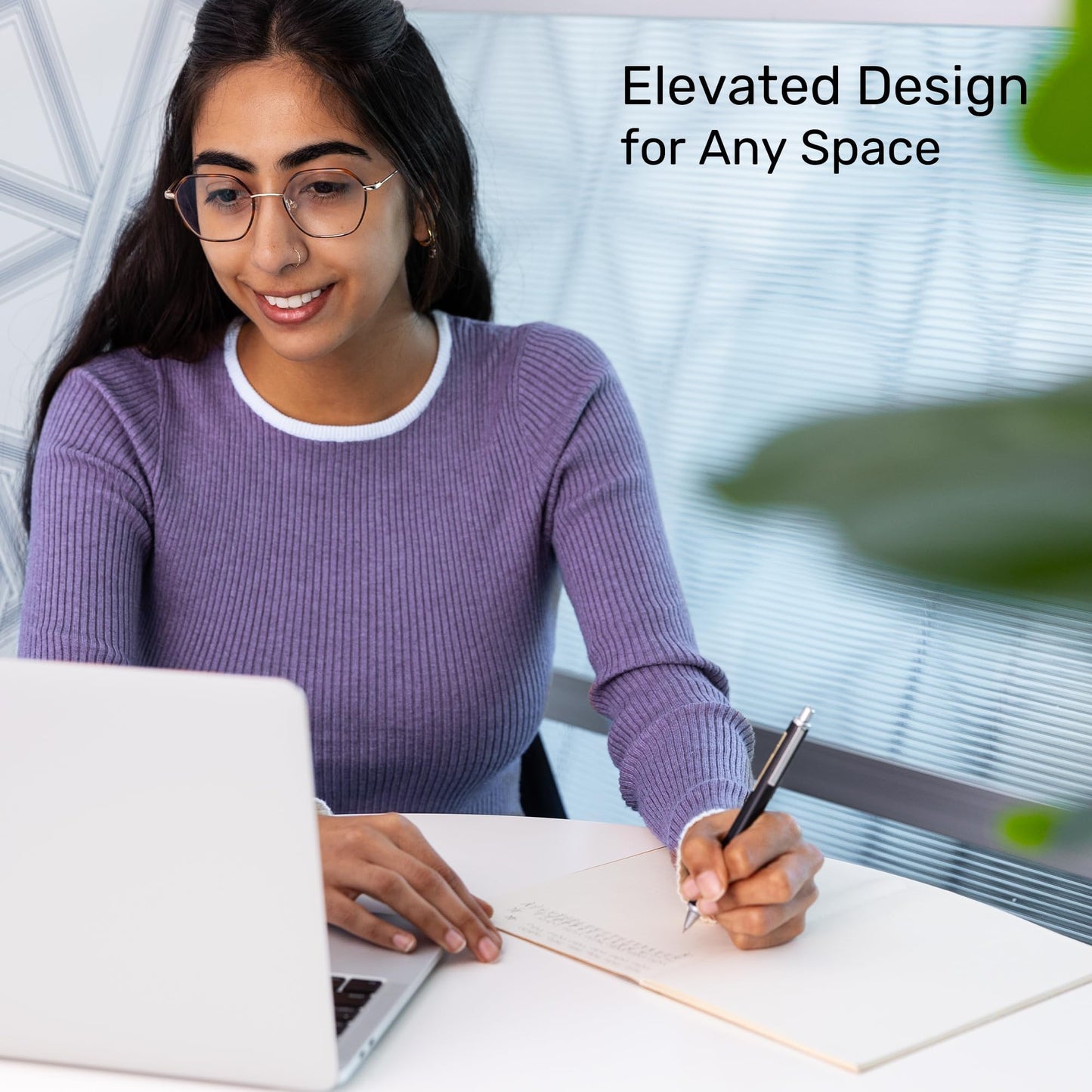 Stand Up Desk Store Aesthetic Modular Room Divider Wall | 70" W x 70" H Office Partition Walls & Cubicle Wall Dividers | Lightweight, Durable, Translucent Partition Wall Divider for Workspaces