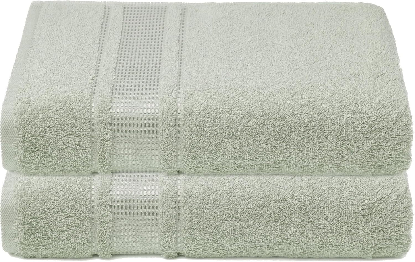 2 Pack 100% 28 55 inches, Melissa Linen, Bath Towels Turkish Cotton Towels for Bathroom, Absorb Water, Quick Dry, Soft