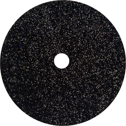 FUHSY Black Christmas Tree Skirt, 21 Inch Sequin Velvet Tree Cover Mat for Home Ornaments and Holiday Decor