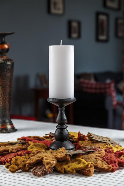 Melt Candle Pillar Candles, 3 Pack - Unscented 3" x 6" Candles for Home, Church, Weddings, & More - White