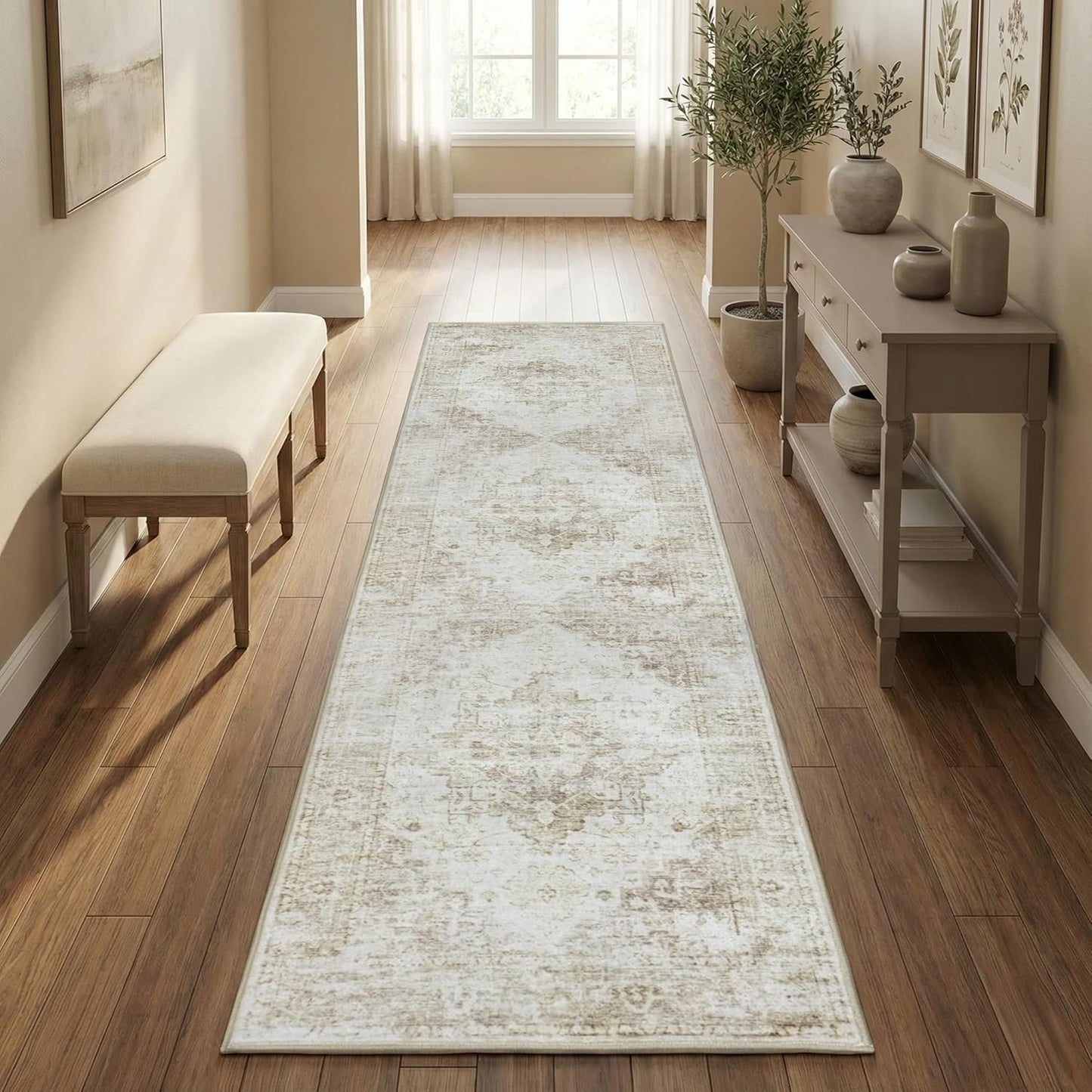 2x9 2' 9' Area Rugs for Living Room, Washable Runner Rugs for Bedroom, Entryway Hallways Clearance Kitchen Indoor Boho