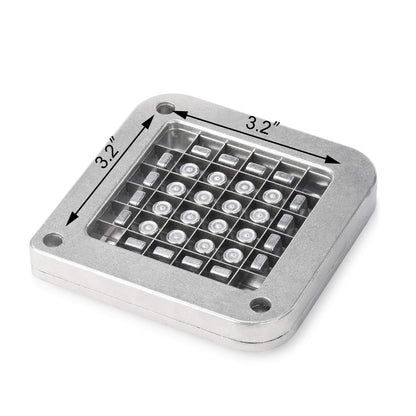 New Star Food Service 42313 Commercial Restaurant French Fry Cutter with Suction Feet, 1/2-Inch
