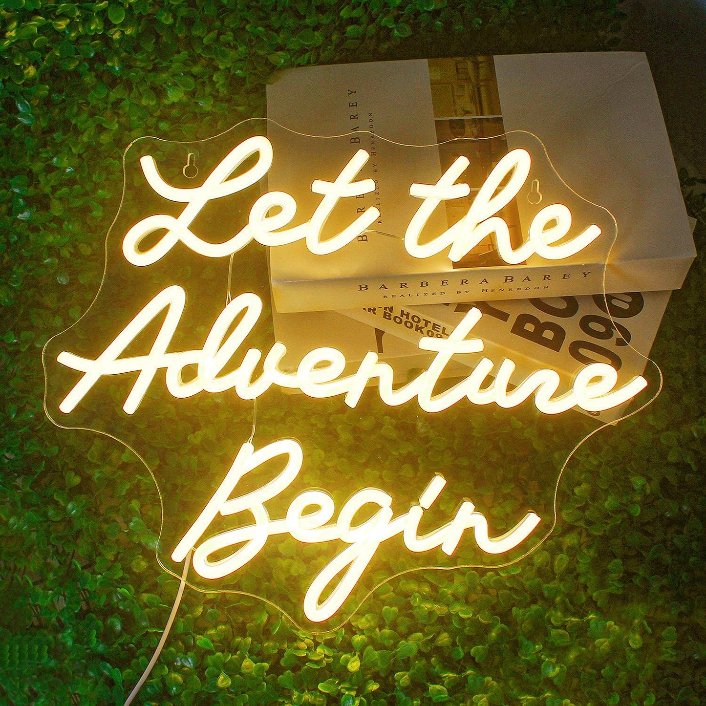 NOSUN This is Our Happy Place Neon Sign Happy Place Neon Signs for Wall Decor Dimmable Warm White LED Signs for Bedroom Classroom Man Cave Home Bar Birthday Party Game Zone Decor Neon Classroom Sign