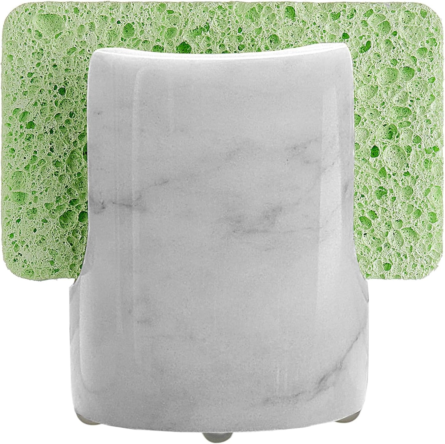 counter Marble Sponge Holder Sink Sponge Caddy for kichen Drying Rack for Sink Organizer Modern Stone Kitchen Sink