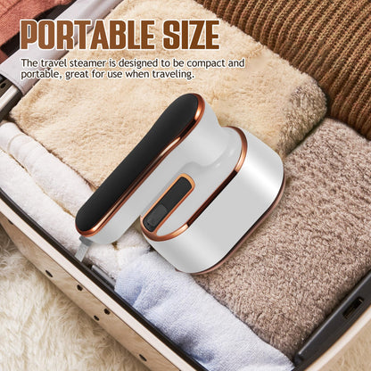 STOBAZA Portable Clothes Steamer for Travel with Folding Handle 1000W Fast Heat Garment Steamer Ironing Machine Large Water Tank Handheld for Wrinkle Removal at Home and Office Us Plug
