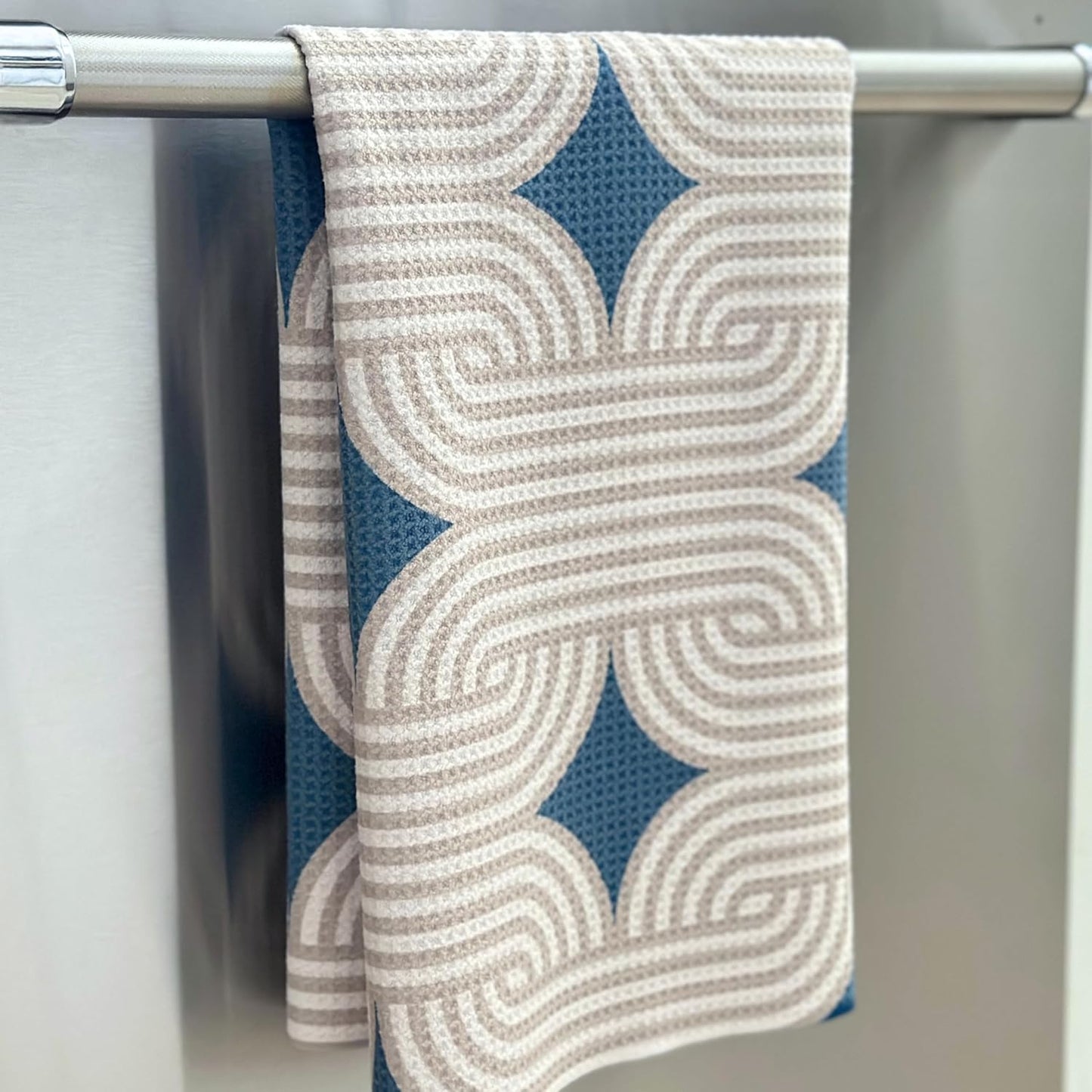 Set 2 100% 18" 30" HONED Kitchen Dish Towel | of | Lightweight Absorbent Dish Cloth for Kitchen Drying | Premium