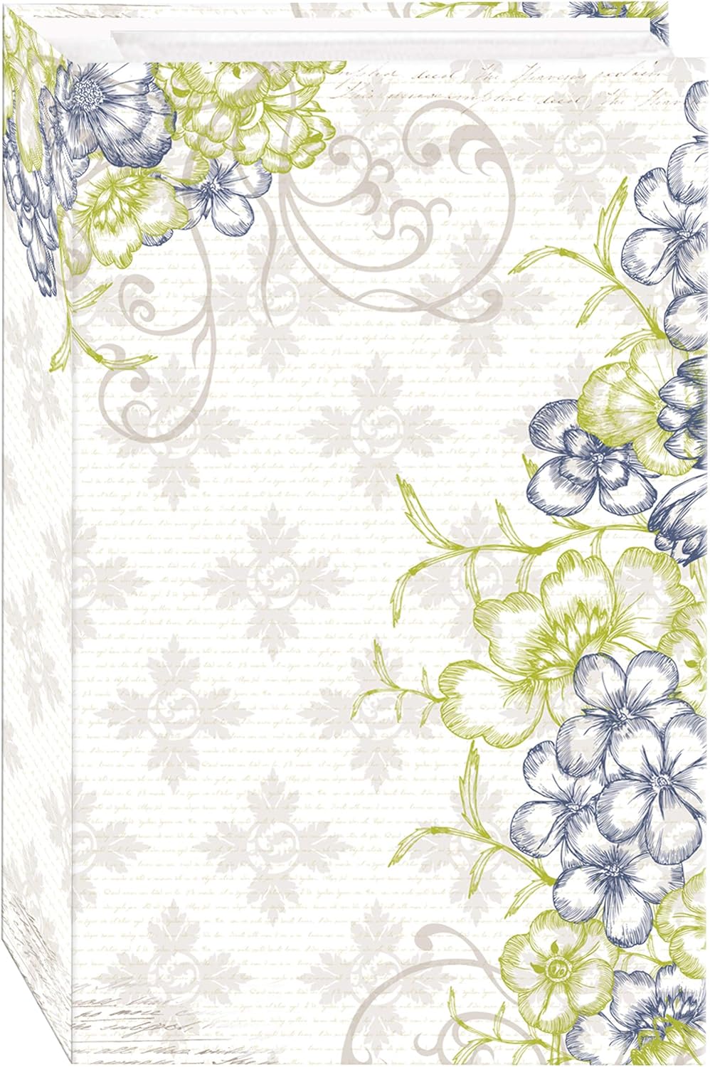 3-Ring Photo Album, Cobalt Breeze Design, 504 Pockets for 4x6 Photos