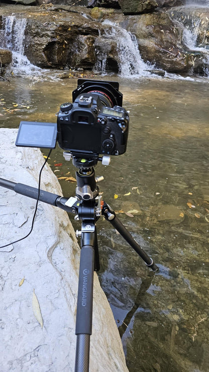 Vanguard VEO3+263CB160S Carbon Fiber Tripod with Multi-Angle Center Column and Dual Axis VEO BH-160S Ball Head