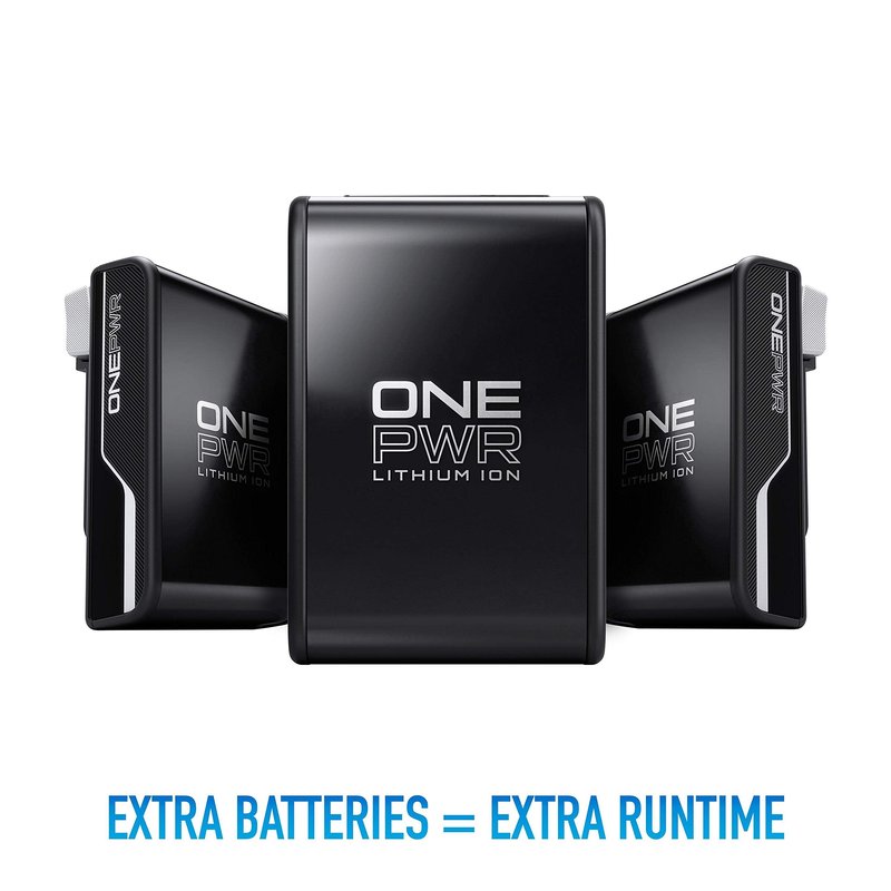 Hoover ONEPWR 4.0 Ah Max Lithium Ion Battery, Replacement Battery for Hoover ONEPWR Products, 2X Longer Runtime, Charge Status Lights, Long-Lasting Convenience