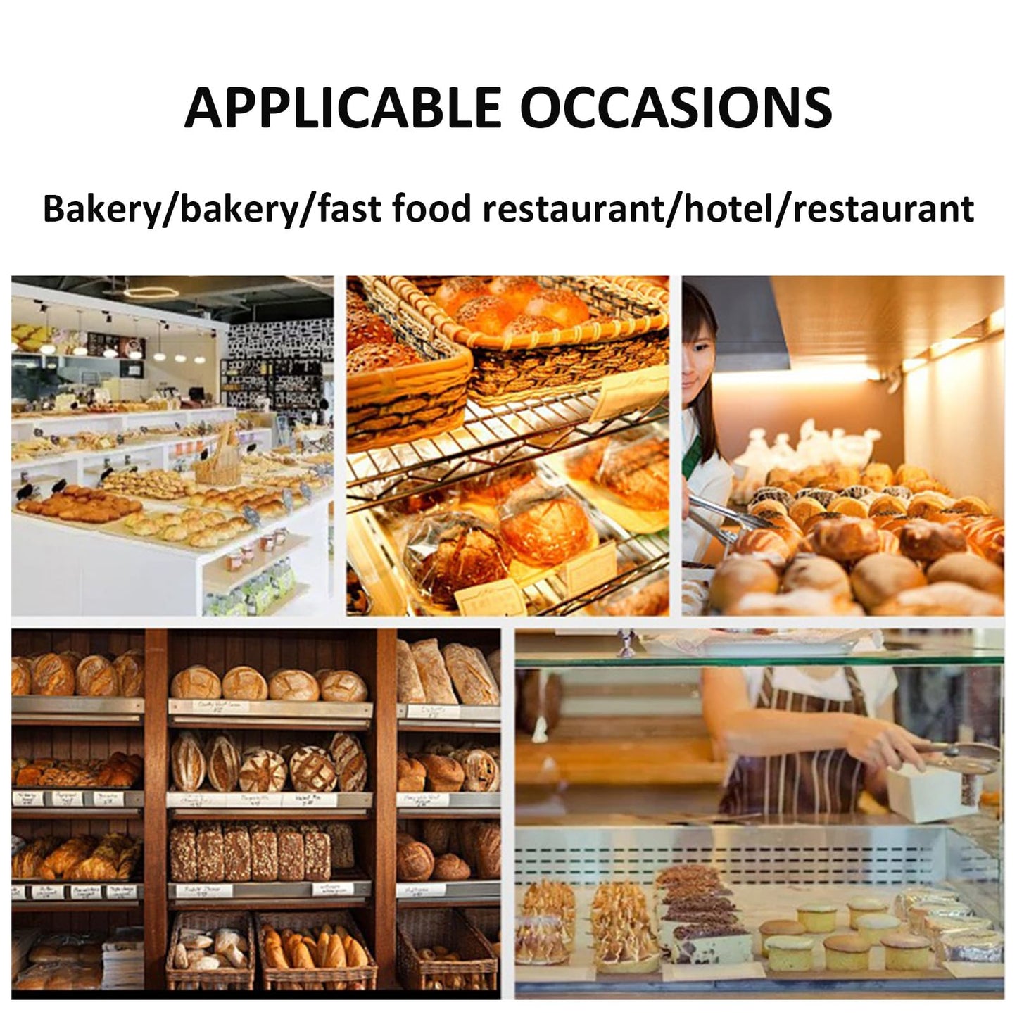 LUUYYI Bakery Bun Pan Speed Rack,Food Trays Racks Cooling carts for Commercial Baking and Bakers, Heavy Duty Stainless Steel Racking Trolley Bread Dough Pizza Baking Tray, (89.5 * 60 * 163cm