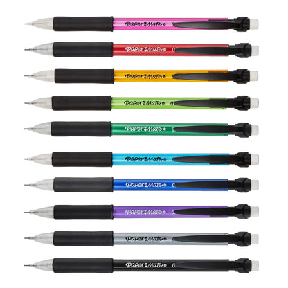 Paper Mate Mechanical Pencils Write Bros. Comfort #2 Pencil with Comfort Grip Great for Long Writing Tasks 0.7mm 12 Count