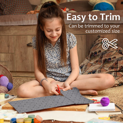 BESGEER 80" * 80" Rug-Backing-Antislip-Tufting-Cloth, 2mm Thick (More Wear-Resistant & Tear-Resistant & Durable), Perfect for Carpets Rug Tufting Gun Cushion Punch Needle Rug