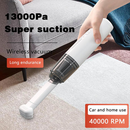 Mini Portable Car Vacuum Cordless, Handheld Vacuum for Quick Cleaning, Rechargeable Dust Buster for Car Home Office