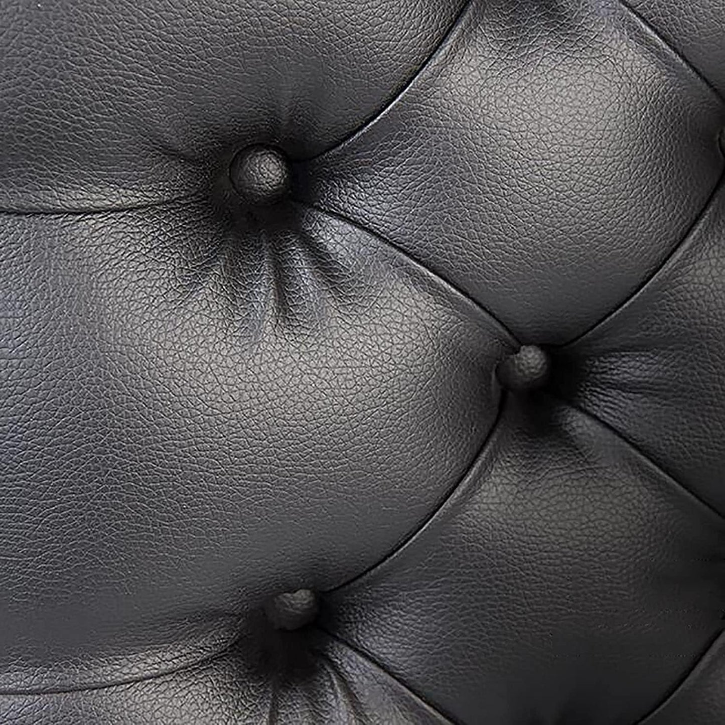 EliteBloom Adjustable Piano Bench with Padded Leather Cushion Luxury Piano Stool for Home Church School University,
