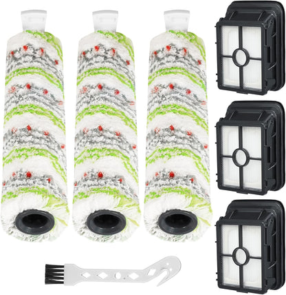 3 Pack 2788 1866 2554 2554A 2590 2593 2596, 35151 3515 35152 3513 3518, 1618641&1608684 Multi-Surface Pet Brush Rolls