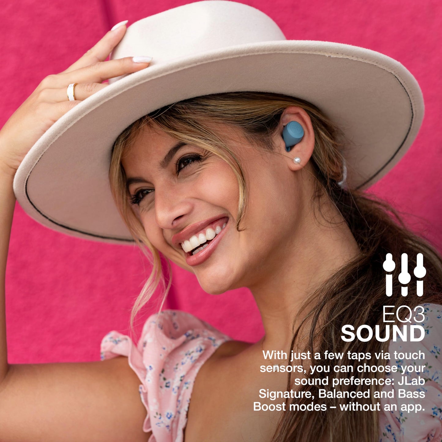 JLab Go Air Pop True Wireless Bluetooth Earbuds + Charging Case, Slate, Dual Connect, IPX4 Sweat Resistance, Bluetooth 5.1 Connection, 3 EQ Sound Settings Signature, Balanced, Bass Boost