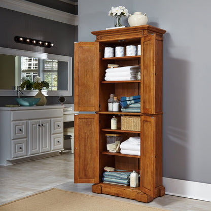 Homestyles Americana Distressed Oak Pantry, 72"H