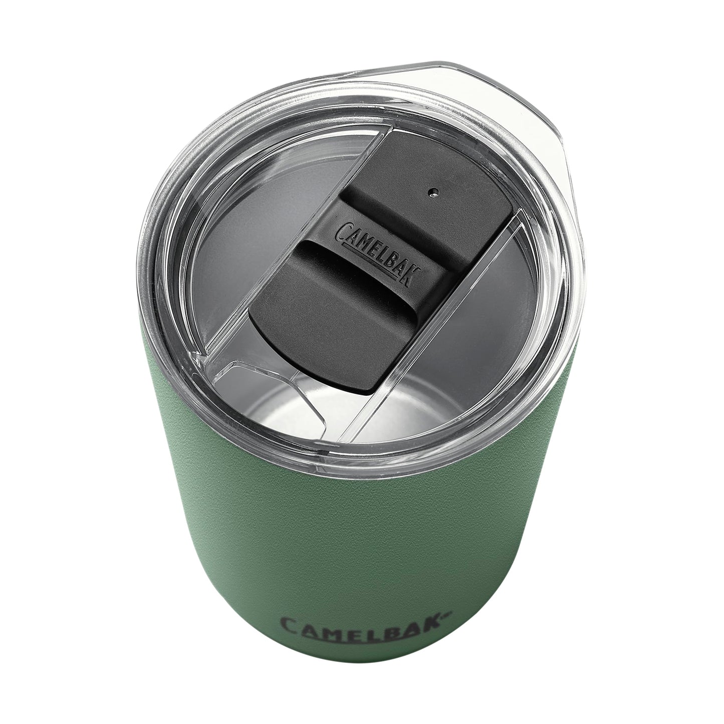 CamelBak Horizon 12oz Tumbler - Insulated Stainless Steel - Tri-Mode Lid - Moss