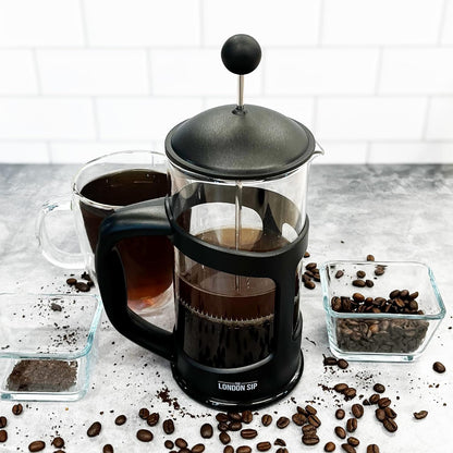 French Press Immersion Brewer Coffee Maker, 34oz, with Stainless Steel Filter System
