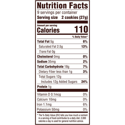 Mallomars Pure Chocolate Cookies, 8 oz