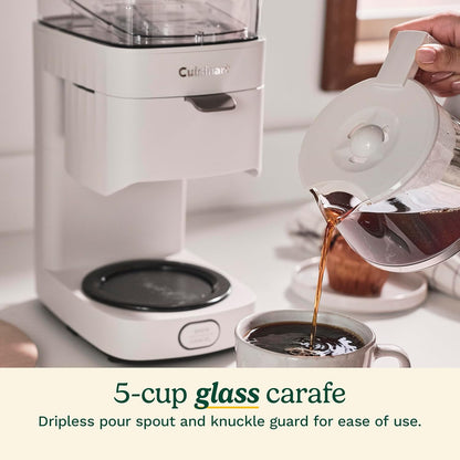 5-Cup DCC-5TRNAS Cuisinart Soho Coffee Maker, Truffle