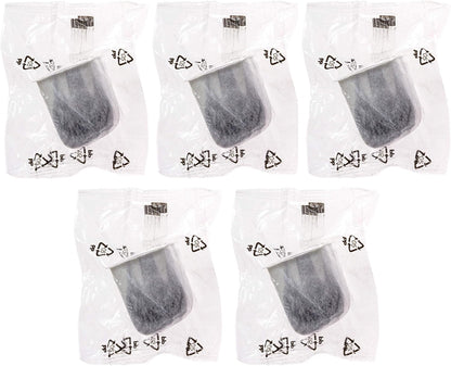 Water Distiller Charcoal Filters | Activated Carbon Pods for All Countertop Distillers (5 Pack, Premium Organic)
