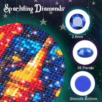 EATUKYIC Dog Animal Diamond Painting for Adults, 5D Love Chihuahua Dog Full Drill Diamond Art Kit, DIY Gem Painting Set, for Room Decor Bedroom Decor Gifts 12x16 inch