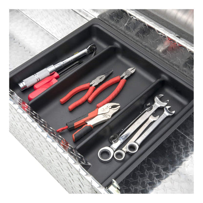 UWS EC10451 69-Inch Heavy-Wall Aluminum Truck Tool Box with Low Profile, RigidCore Lid