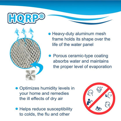 HQRP 2-Pack Water Filter Compatible with Totaline P110-3545; P110-LBP2217, P110-LBP2317, P110-LBP2417, P110-LFP1218, P110-LFP1318 Humidifiers