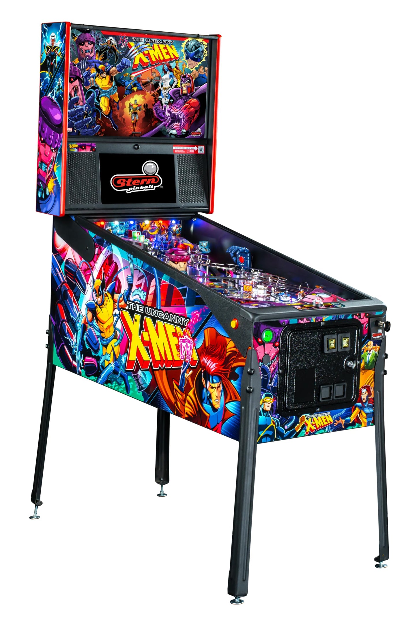 Stern Pinball The Uncanny X-Men with Insider Connected, Premium Edition Arcade Pinball Machine