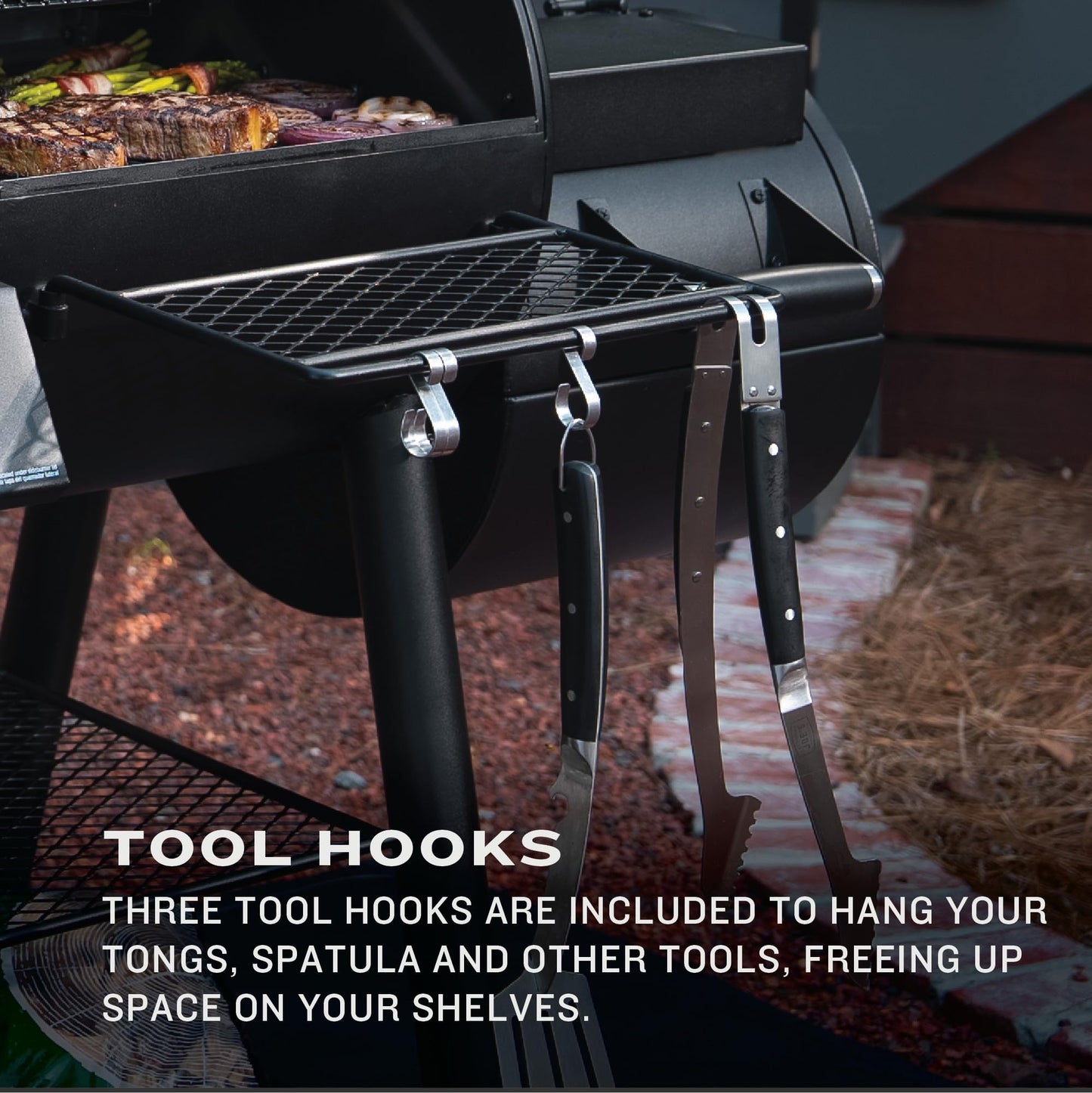 Oklahoma Joe's Canyon Combo DLX Charcoal and Propane Gas Smoker & Grill - 24203005