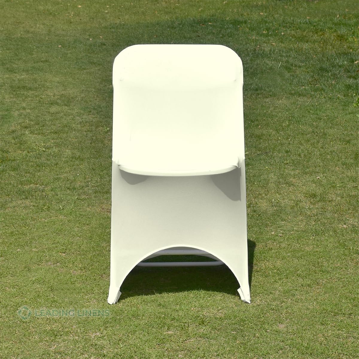 1 Spandex Folding Chair Covers with Arched Front Design - Durable and Stylish Slipcovers for Wedding Receptions