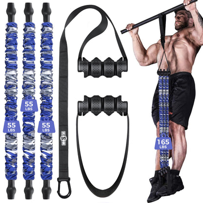 Innstar Pull Up Assistance Bands, 3 Heavy-Duty Adjustable Pull Up Bands Set, Pull Up Bands Assistance Bands for Enhanced Strength Training