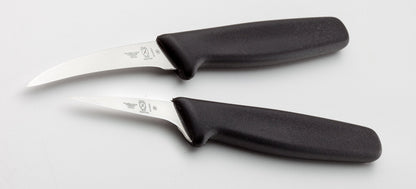 Mercer Culinary Thai Fruit Carving Knife Set, 2 Inch & 2.5 Inch, Black Handles