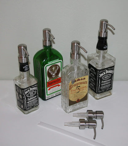 Soap Dispenser Pump Replacement, Gun Metal Bronze Soap Pumps, 2-Pack