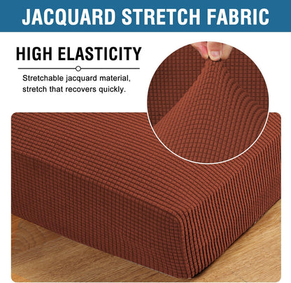 Pets(2 Packs H.VERSAILTEX High Stretch Couch Cushion Covers,Chair Sofa Seat Slipcovers Couch Cushion Cover Stretch