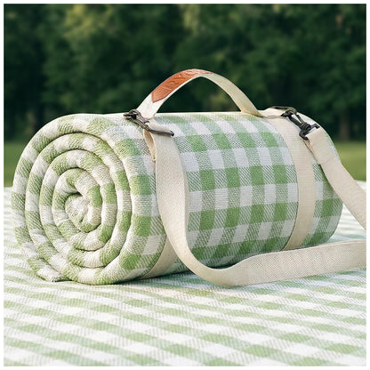 RYCHIC Waterproof Picnic Blanket Beach Outdoor Camping Mat Extra Large Foldable Cute Big Travel Essential Accessories Gift Park Patio Lawn Garden Grass Ground Play Music Festival Concert Must Have