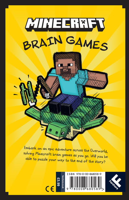 Minecraft Brain Games: Solve Over 90 Puzzles!