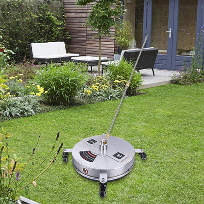 Pressure Washer Surface Cleaner Surface Cleaner Attachment 18inch Driveway Cleaning Equipment for Cleaning Outdoors Pathway Patio Sidewalks