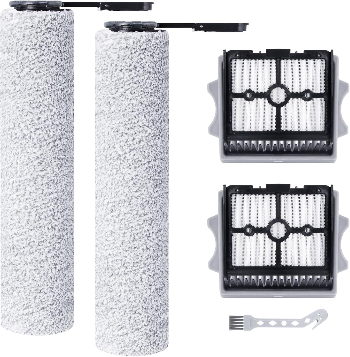 Fixbetter S6/S7 Ultra/S7 Steam/i6 Stretch/i5 Stretch/S9 steam/S9 Roller Brush and HEPA Filter for Tineco Floor One