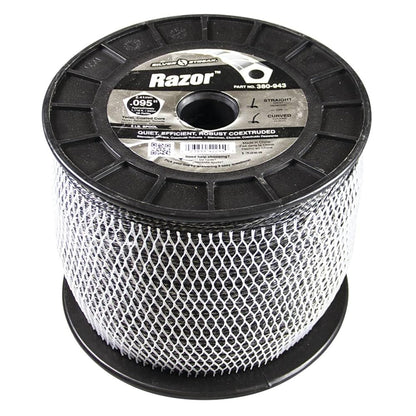 Stens Silver Streak Razor Trimmer Line - .095" Diameter | 5 lb. Spool for Efficient Trimming