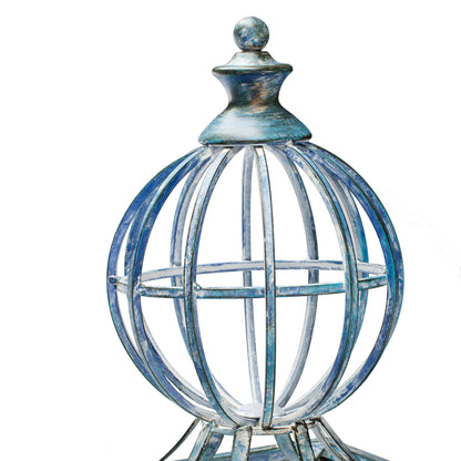 Safavieh PAT5012C Outdoor Collection Beatrix Victorian Antique Blue Arbor