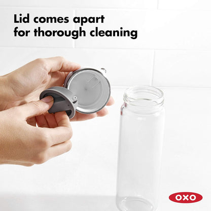OXO Good Grips 12 oz Glass Oil Dispenser - Precision Pour Design for Easy Use